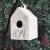 Ceramic Birdhouse- Rae Dunn Home -Pet Supplies Store Ceramic Birdhouse Home