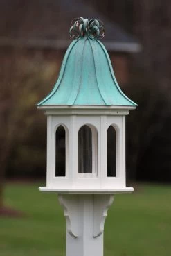 Pet Supplies Store 14 Pet Supplies Store -Pet Supplies Store Copper Roof Bird Feeder Vinyl PVC Ribbon Detail 2