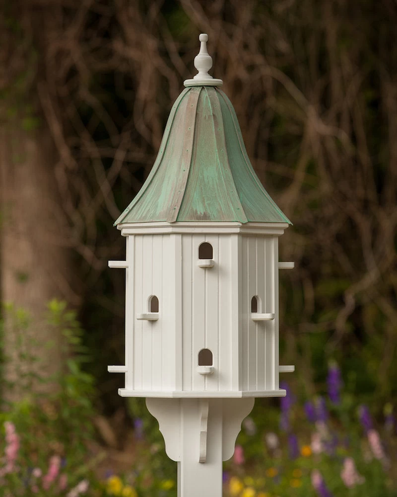 Copper Roof Dovecote Birdhouse 42x16 4 Copper Roof Dovecote Birdhouse 42x16 - Image 2
