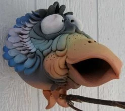 Colorful Looney Bird Birdhouse