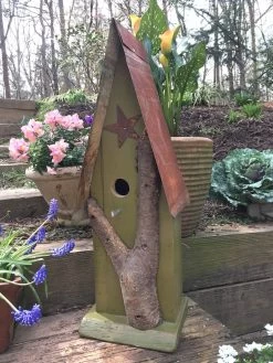 Rustic Log Front Birdhouses- 2 Sizes 21 Rustic Log Front Birdhouses- 2 Sizes -Pet Supplies Store Log Front Birdhouse 8