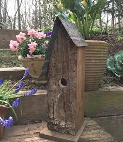 Rustic Log Front Birdhouses- 2 Sizes 22 Rustic Log Front Birdhouses- 2 Sizes -Pet Supplies Store Log Front Birdhouse 9