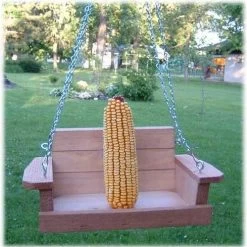 Porch Swing Squirrel Feeder- Cedar Or Poly