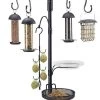 Complete Bird Feeding Station With Feeders -Pet Supplies Store Premium Bird Feeding Station
