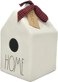 Ceramic Birdhouse- Rae Dunn Home -Pet Supplies Store Rae Dunn Home Birhouse