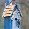Rustic Bluebird Manor 2 Colors -Pet Supplies Store Rustic Bluebird Manor