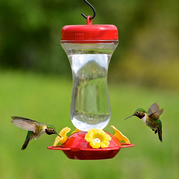 Top Fill Glass Hummingbird Feeder 3 Top Fill Glass Hummingbird Feeder