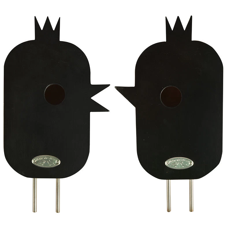 ESSCHERT DESIGN Birdies Wren Birdhouse Set 4 ESSCHERT DESIGN Birdies Wren Birdhouse Set - Image 2