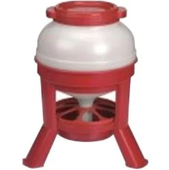 Little Giant Plastic Dome Feeder, Red