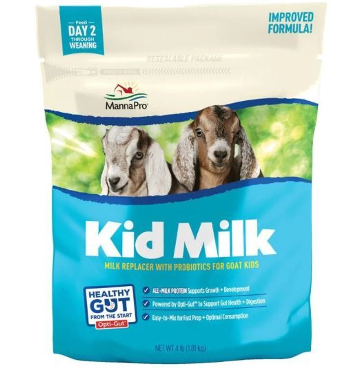 Manna Pro Kid Milk Replacer, 4 Lb Bag 3 Manna Pro Kid Milk Replacer, 4 Lb Bag
