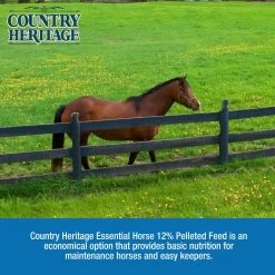 Country Heritage Essential Horse 12% Pelleted Feed, 50# -Pet Supplies Store apif40uhd 11457.1581525316