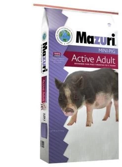 Mazuri Mini Pig Active Adult Food, 25 Lb.