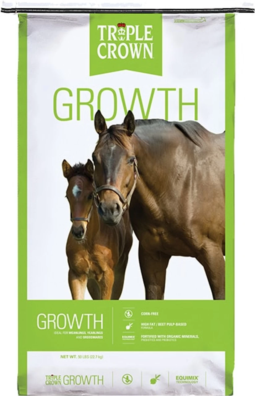 Triple Crown Horse Growth Formula, 50 Lb. 3 Triple Crown Horse Growth Formula, 50 Lb.