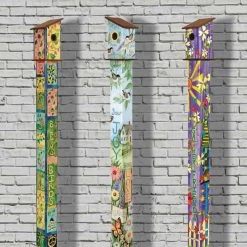 Birdhouse Art Poles 6 Ft. Post