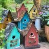 Barn Wood & Tin Rustic Birdhouses -Pet Supplies Store barnwood and tin birdhouses