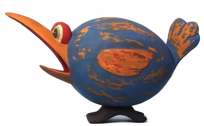 Looney Bird Wooden Birdhouse 3 Looney Bird Wooden Birdhouse