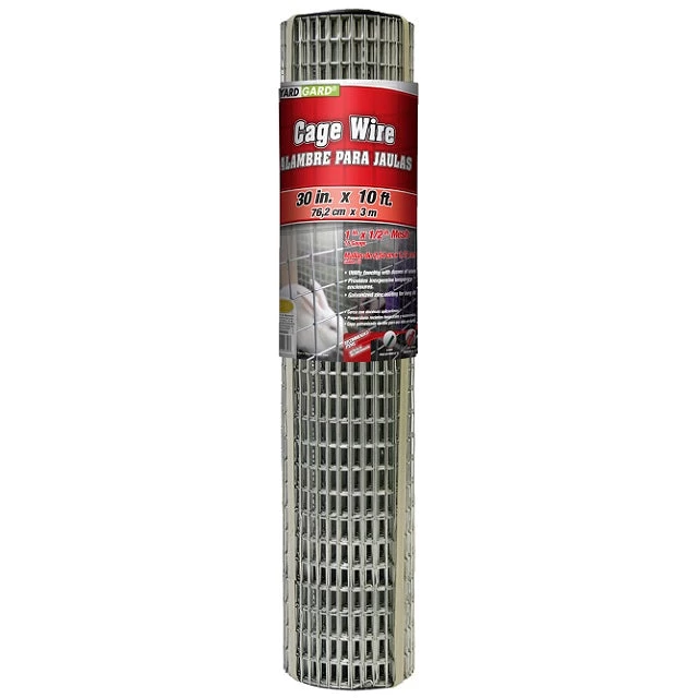 Yardgard 30 In. X 10 Ft. Galvanized Cage Wire, 1/2 In. X 1 In. Mesh 3 Yardgard 30 In. X 10 Ft. Galvanized Cage Wire, 1/2 In. X 1 In. Mesh