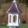 Copper Roof Gazebo Bird Feeder - 28x10 2 Copper Roof Gazebo Bird Feeder - 28x10 -Pet Supplies Store copper roof bird feeder vinyl pvc 28x10 gazebo 1