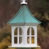 Copper Roof Bird Feeder Arch Window - 28x12 -Pet Supplies Store copper roof bird feeder vinyl pvc 28x12 square 2