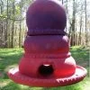 Large Pottery Bird Feeder -Pet Supplies Store crimson bird feeder