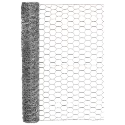 Galvanized Poultry Netting, 1 In. X 24 In. X 25 Ft.