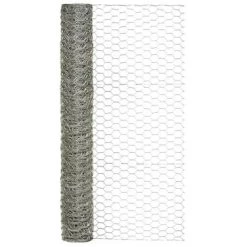 Galvanized Poultry Netting, 1 In. X 36 In. X 25 Ft.