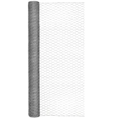 Galvanized Poultry Netting, 1 In. X 48 In. X 50 Ft.
