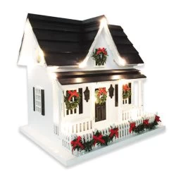 Lighted Holiday Birdhouse 9 Lighted Holiday Birdhouse -Pet Supplies Store lighted holiday birdhouse with bracket 06289725 3d25 4d47 9442 f5b4326bedd5