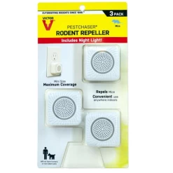 Mini Sonic Pest Chaser, Victor - 3 Pack