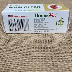 HomeoVet Avian Wrm Clear, 15 Ml. -Pet Supplies Store wrmclearbottom